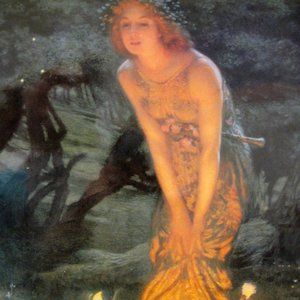 Reserved print of fae lady